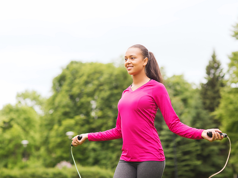 Insist on skipping rope 1000 times a day. What will happen after a month?